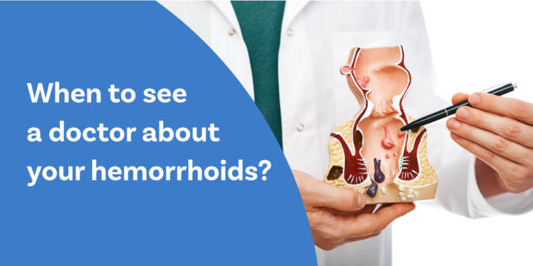 hemorrhoids what type of doctor to visit